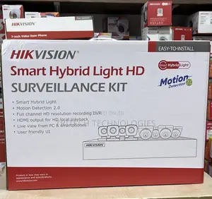 Hikvision 8ch Kit Full Color+Audio+1tb HDD NEW MODEL