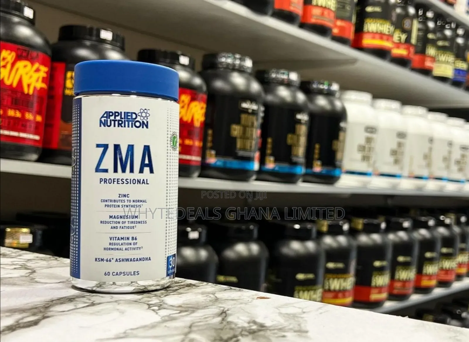 Applied Nutrition Zma Professional-Zinc, Magnesium, Vitamin