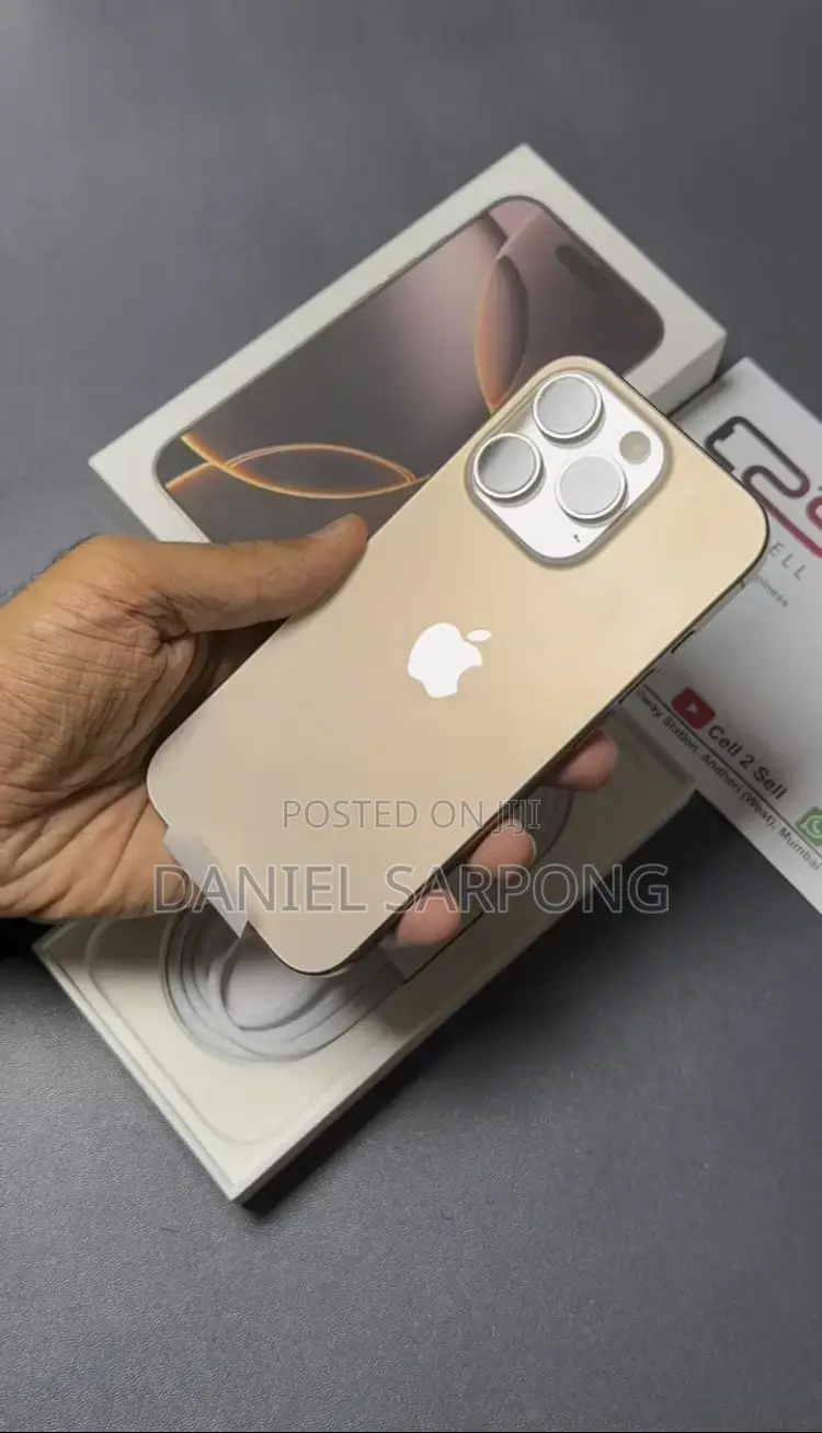 New Apple iPhone 16 Pro Max 512 GB Gold
