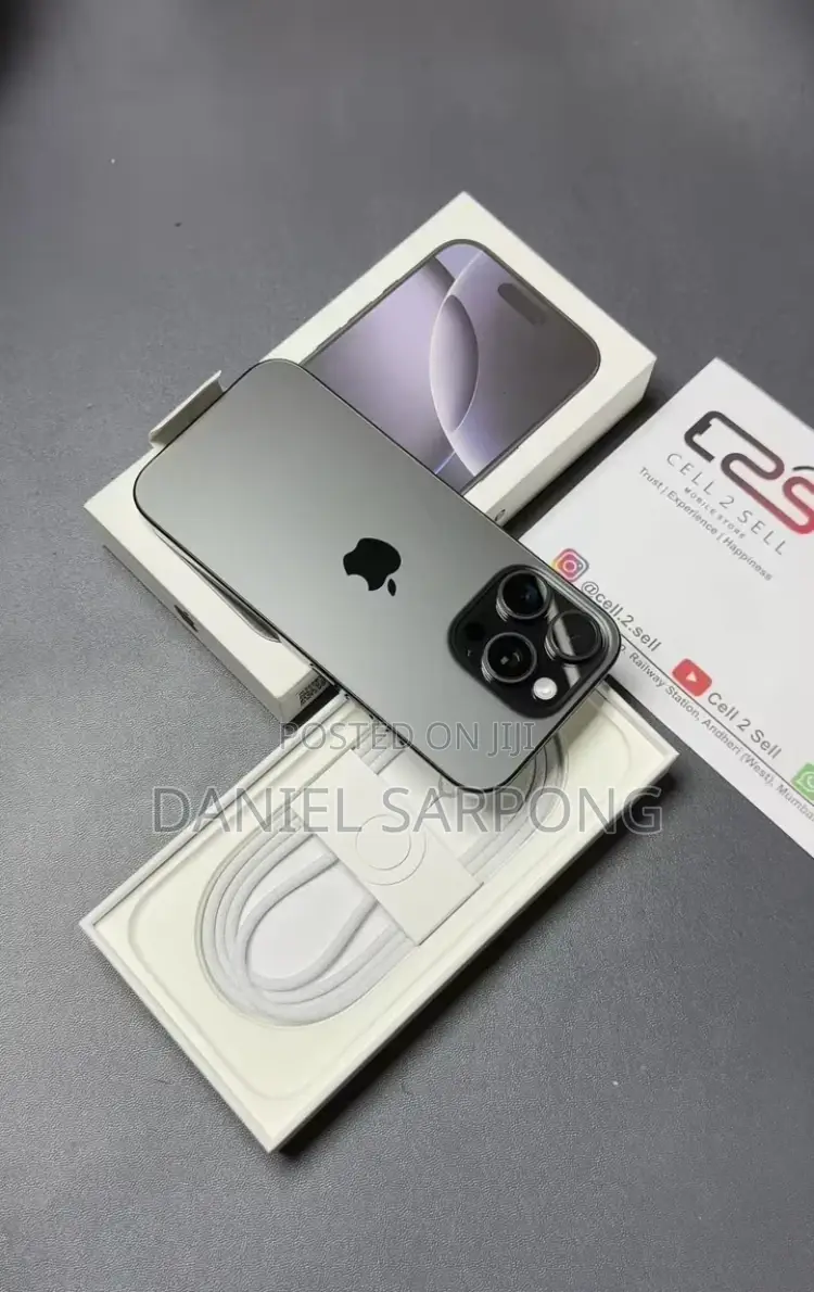 New Apple iPhone 16 Pro Max 512 GB Black