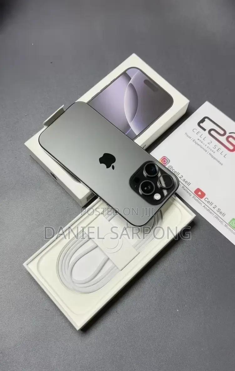 New Apple iPhone 16 Pro Max 512 GB Black
