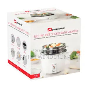 SQ Rice Cooker With Steamer 1.8L - 700W