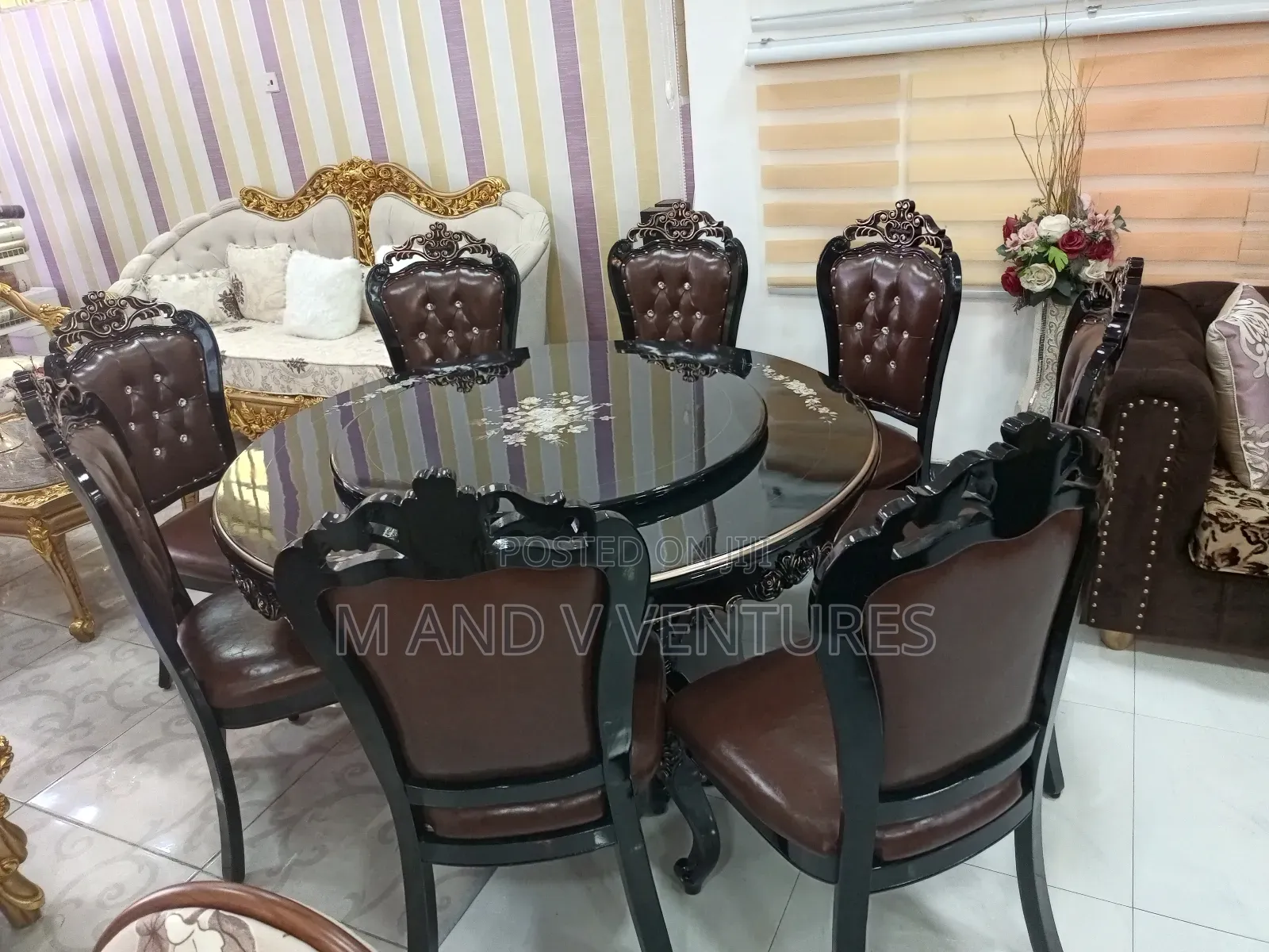 Royal Dining Set 8chairs Turkey