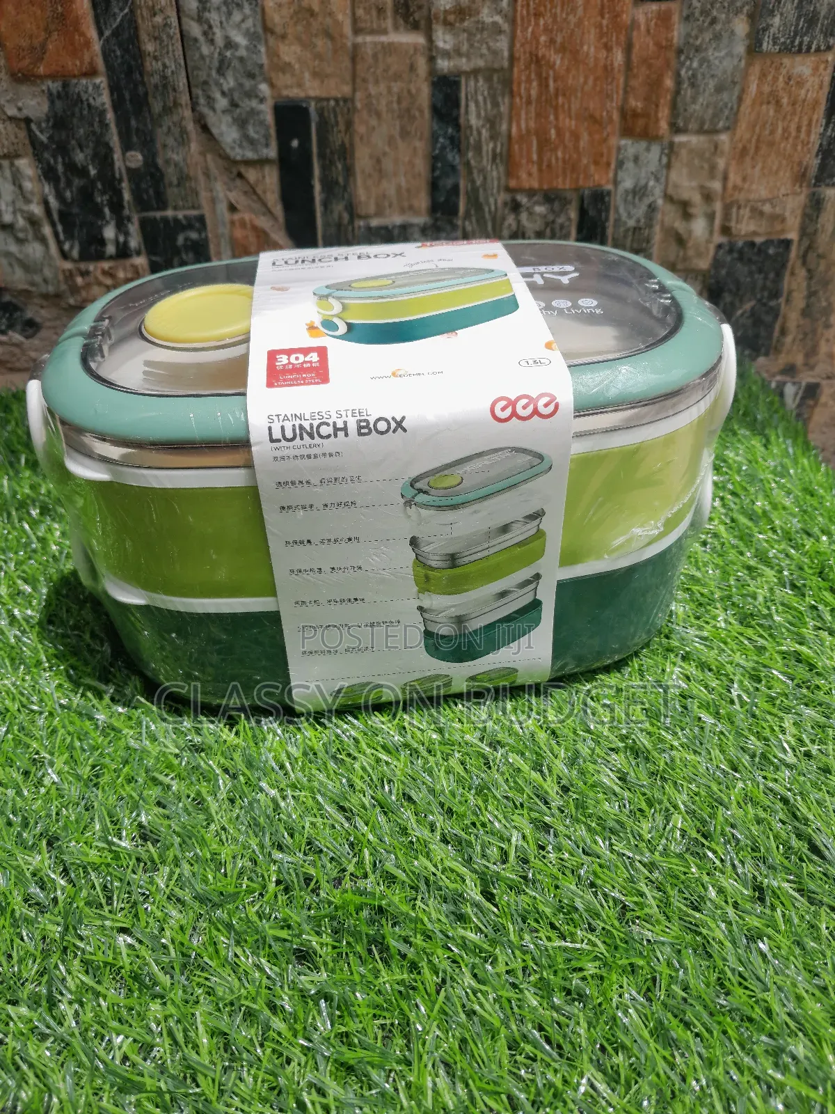 2 Set Insulated Stainless Steel Lunch Box/ Flask/ Bowl
