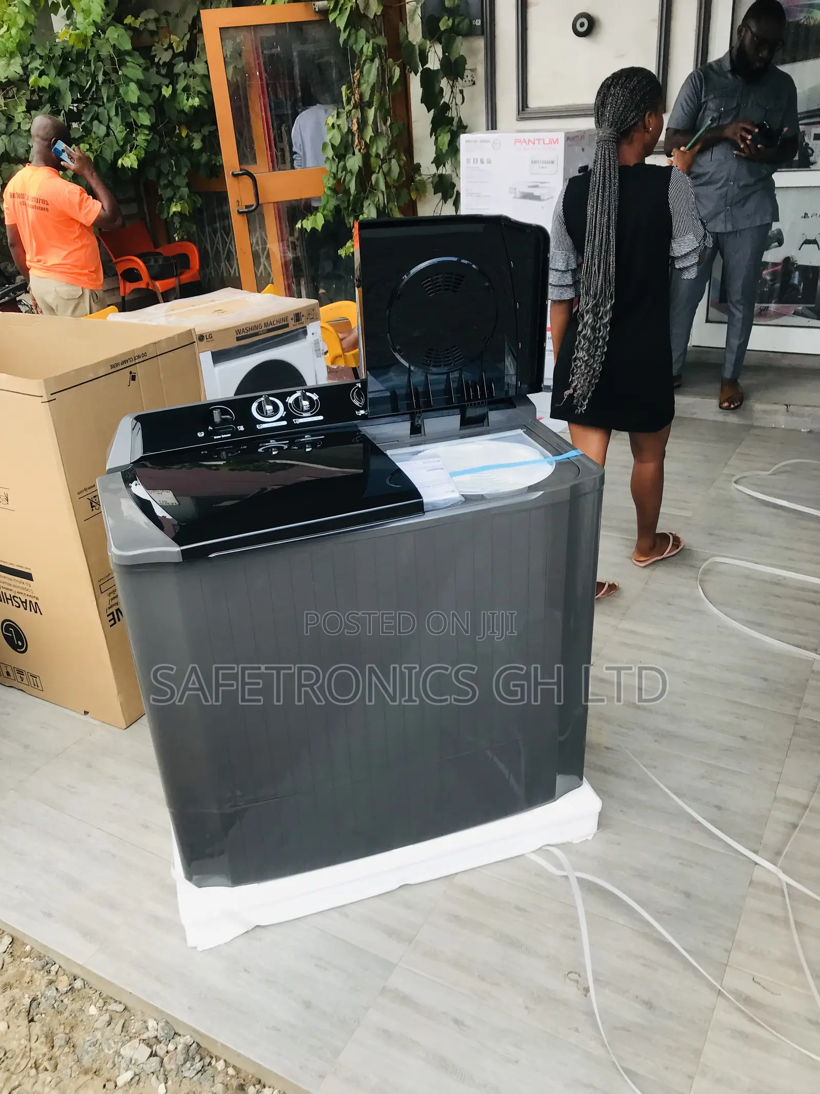 High Efficient 18kg Twintub LG Roller Jet, LG Topload Washer