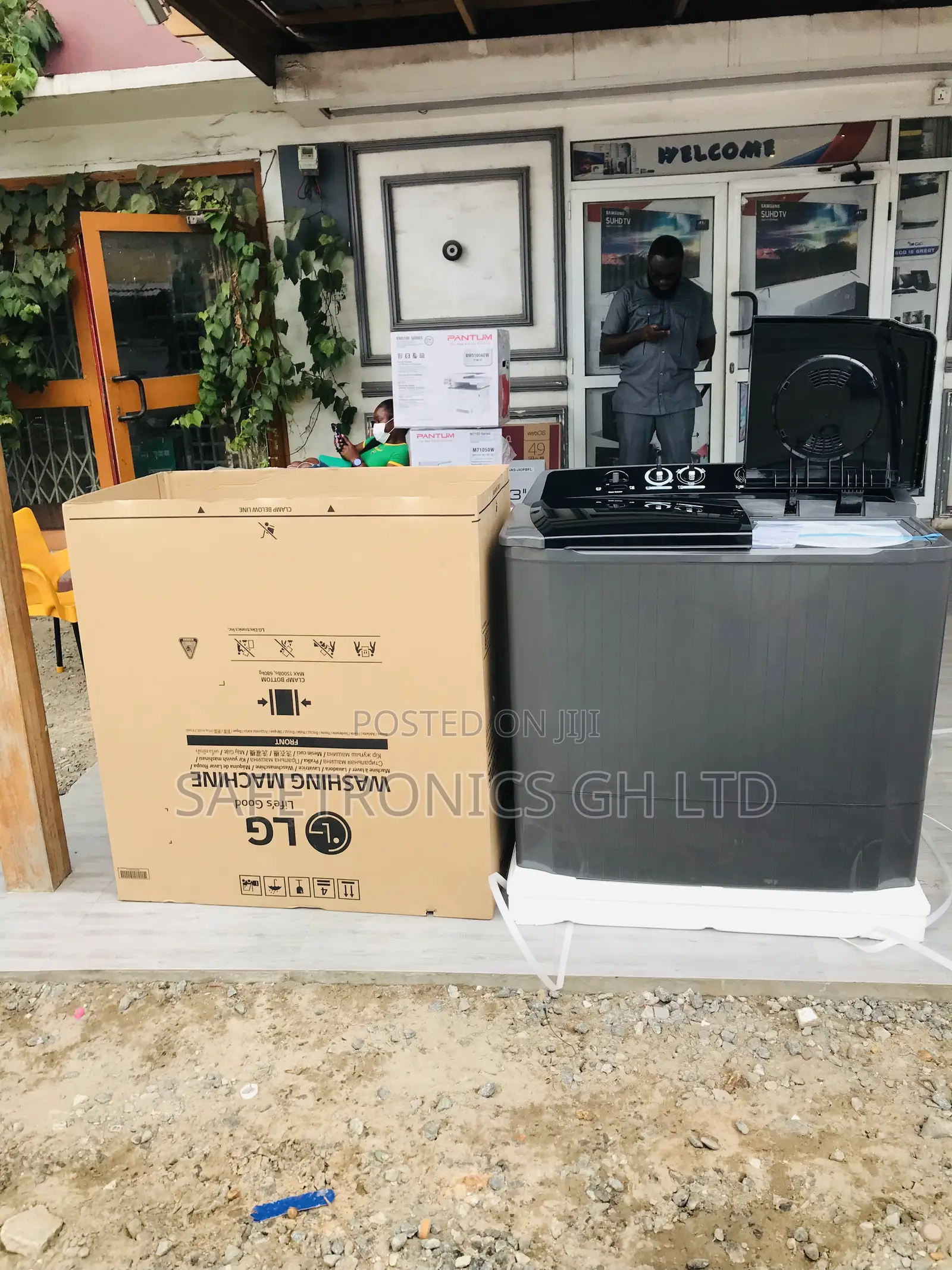 Sealed in Box P1861RWNT 18kg LG Topload LG Washer 