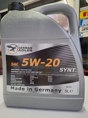 5w20 German Adler Synthetic Engine Oil 5l