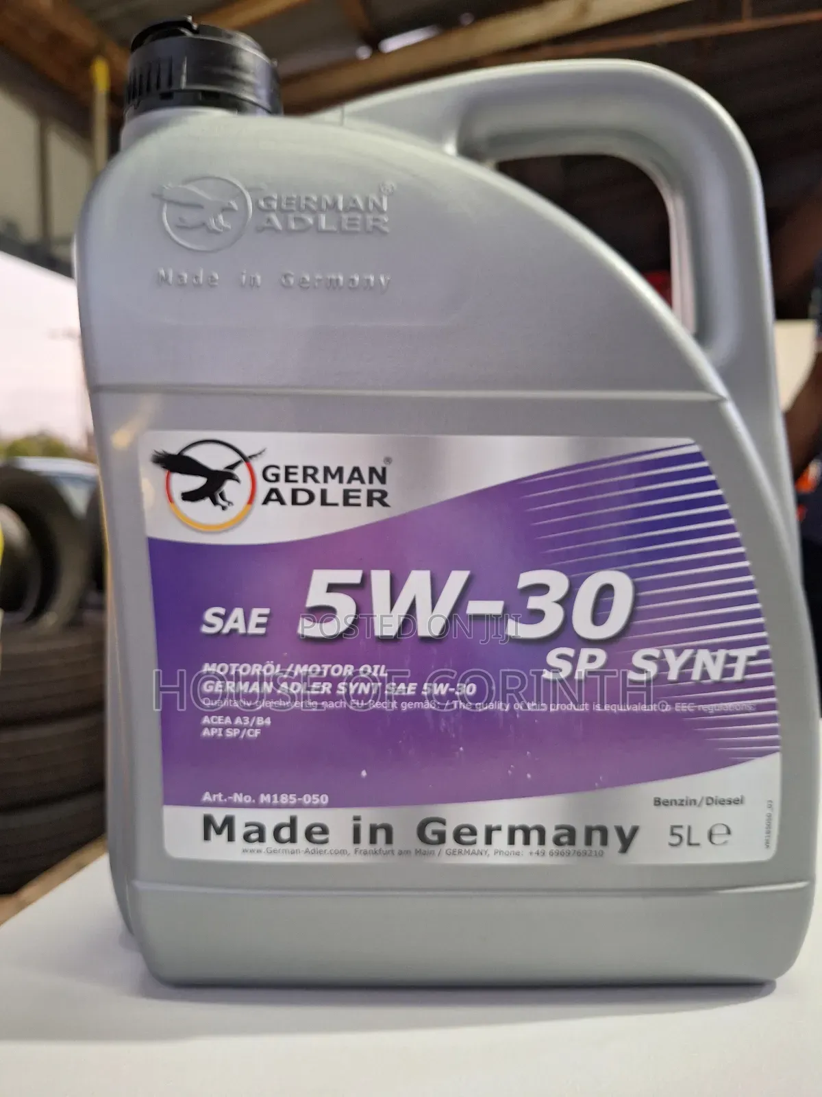5w30 German Adler Synthetic Engine Oil 5l
