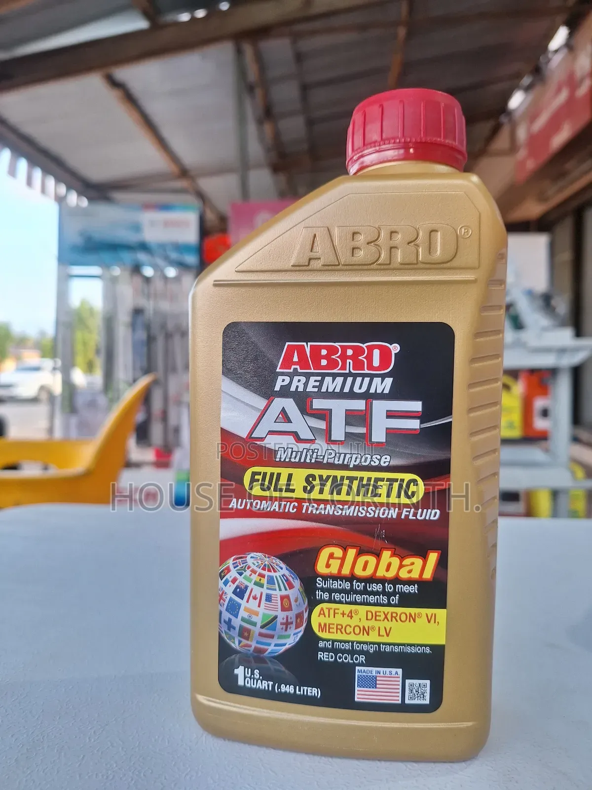 ATF Dexron 6 Transmission Oil. Synthetic. ABRO-USA Global 1L