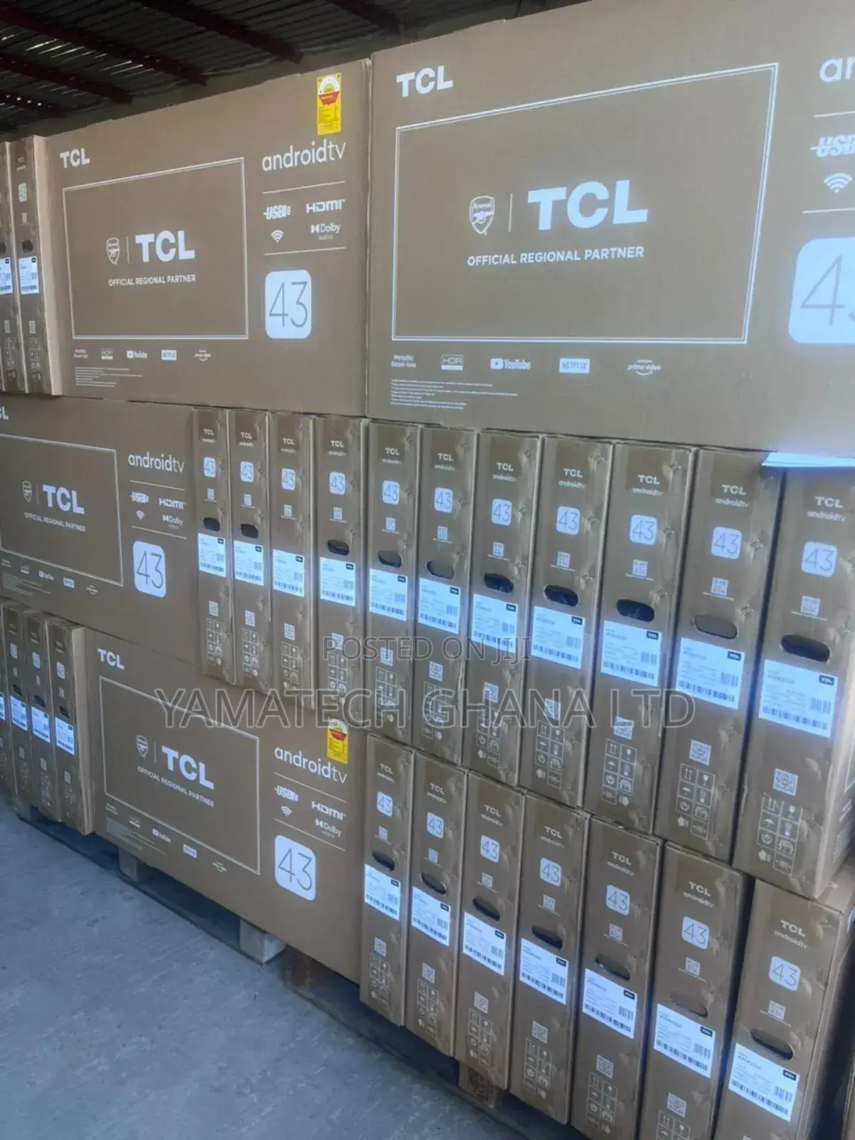 Tcl 43 Smart Android Tv With And Wifi