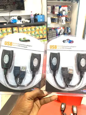 Usb-Rj45 Extension Adapter Up to 150ft Lenght