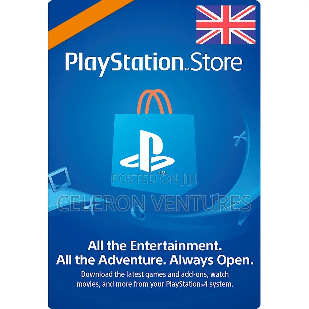 United Kingdom Playstation Gift Card - PSN for UK