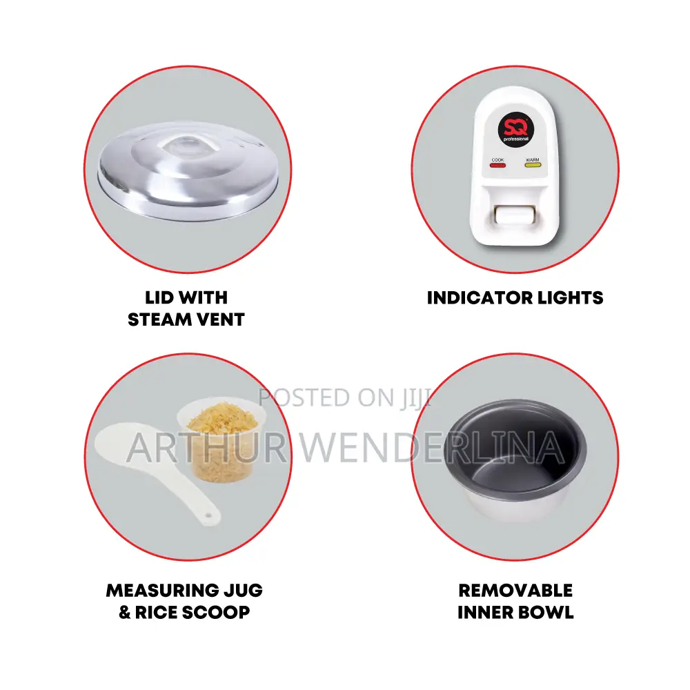 3.6 Sq Professional Rice Cooker Ver Quality .