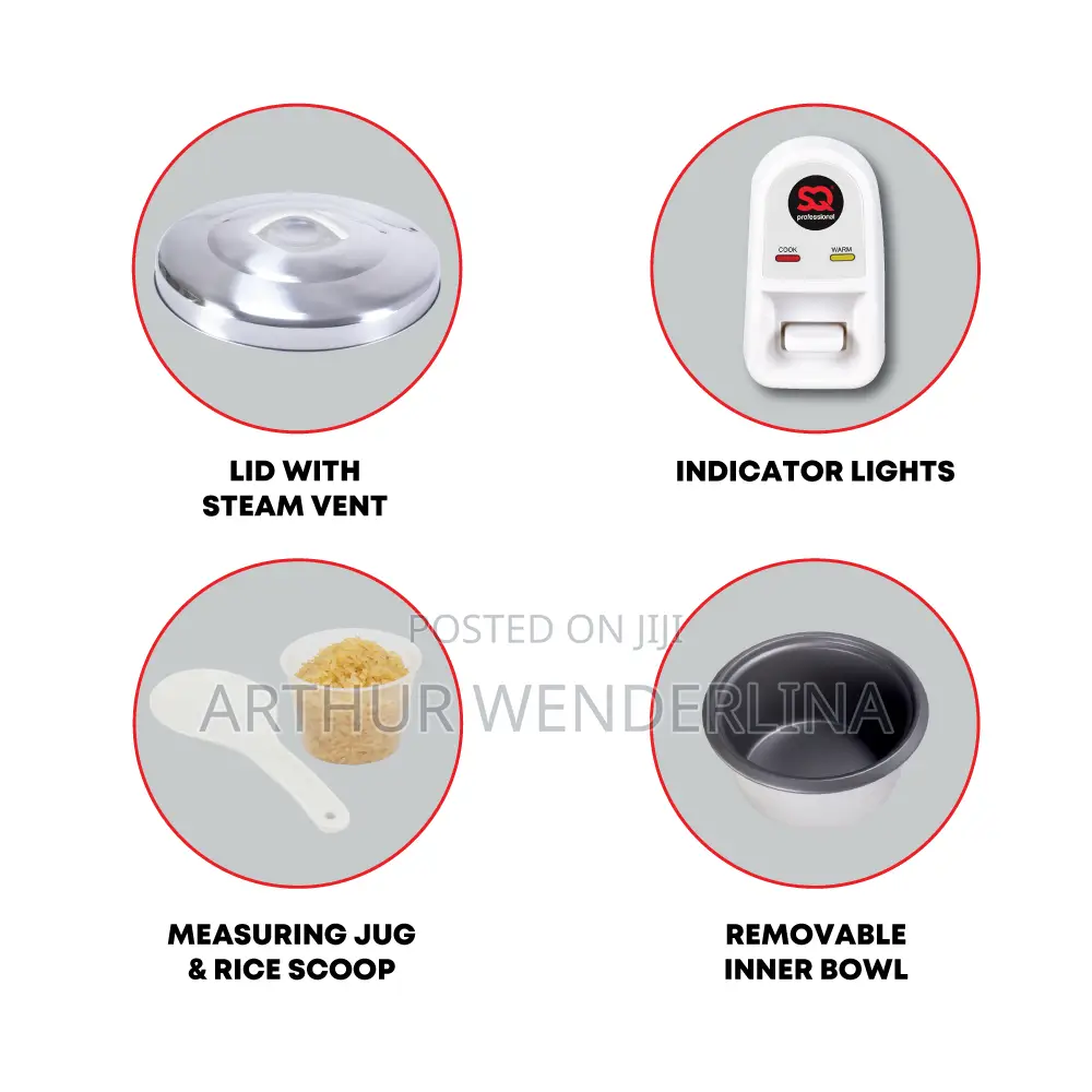 3.6 Sq Professional Rice Cooker Ver Quality .