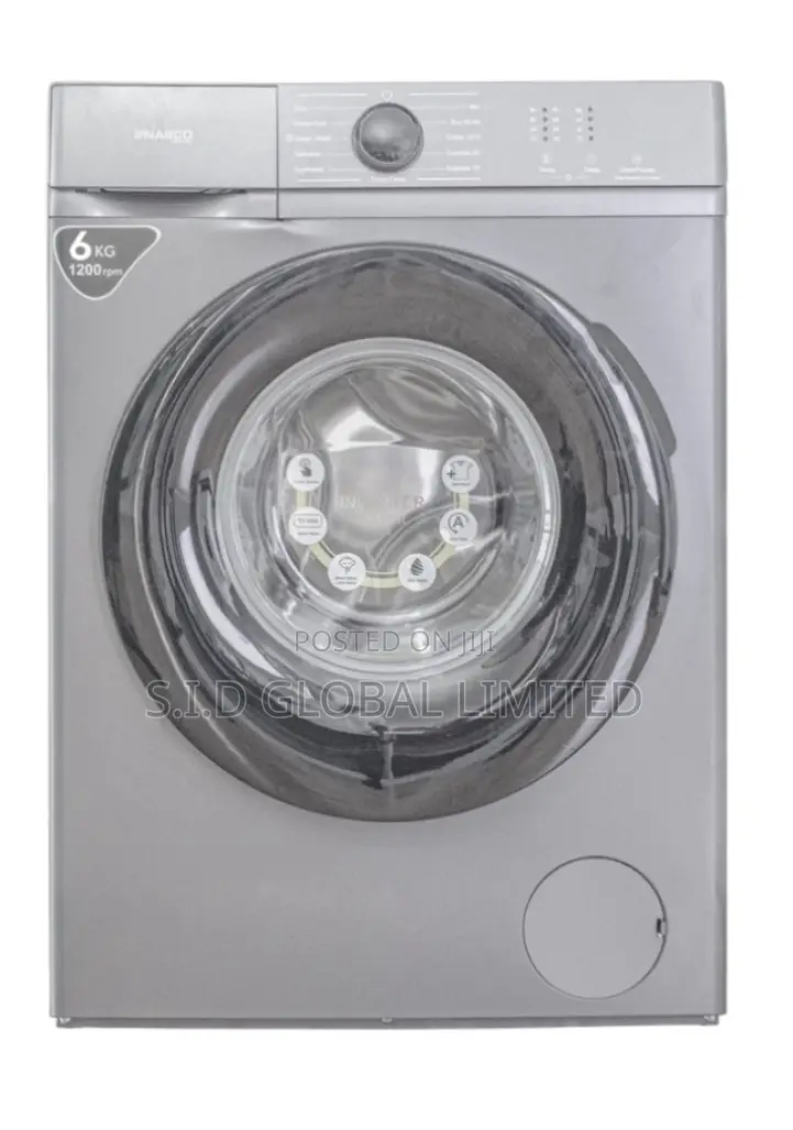 Energy Saving NASCO-6KG-FRONT-LOAD-WASHING-MACHINE
