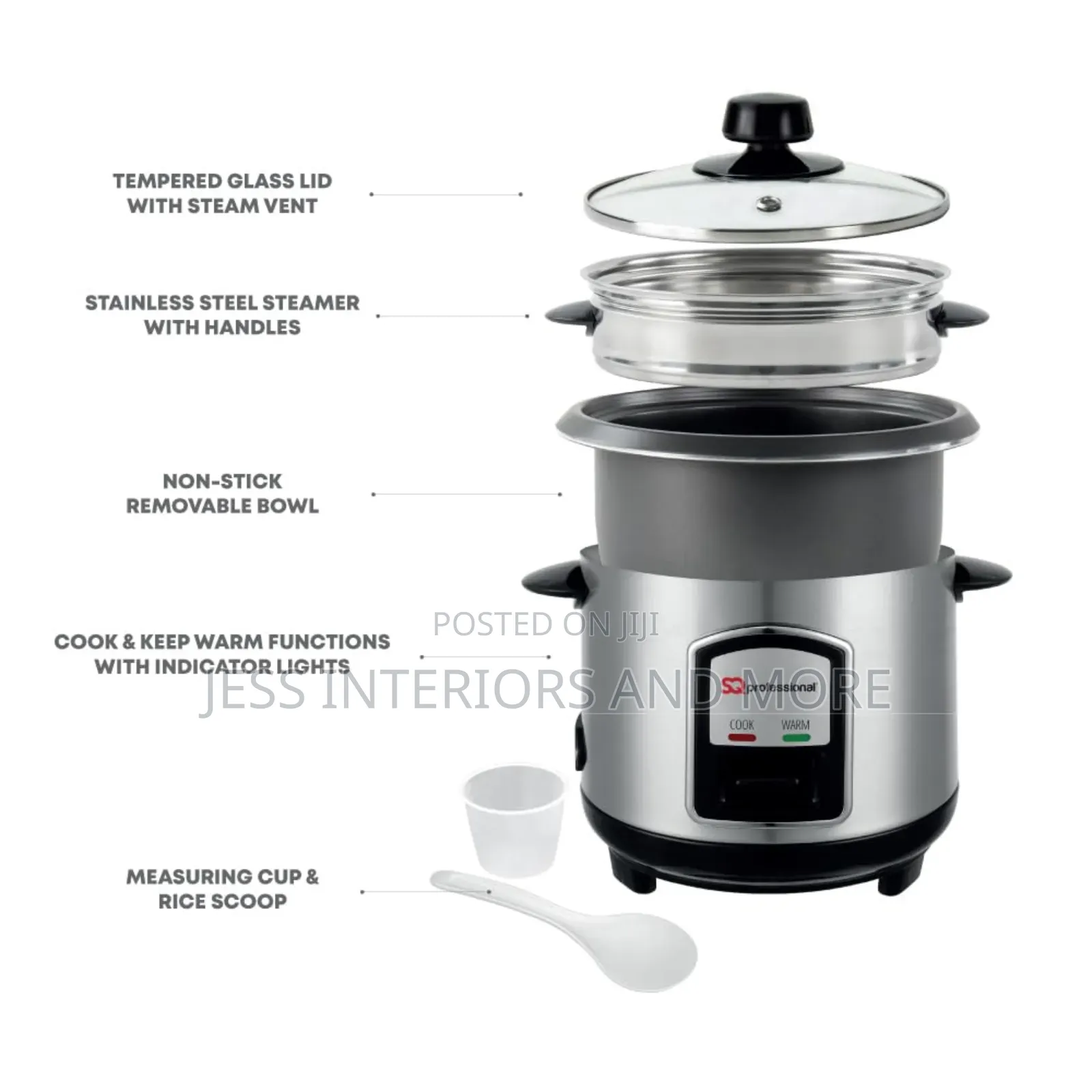 SQ Professional Rice Cooker 2.8L