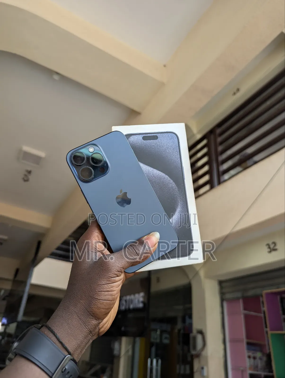 New Apple iPhone 15 Pro Max 256 GB Blue