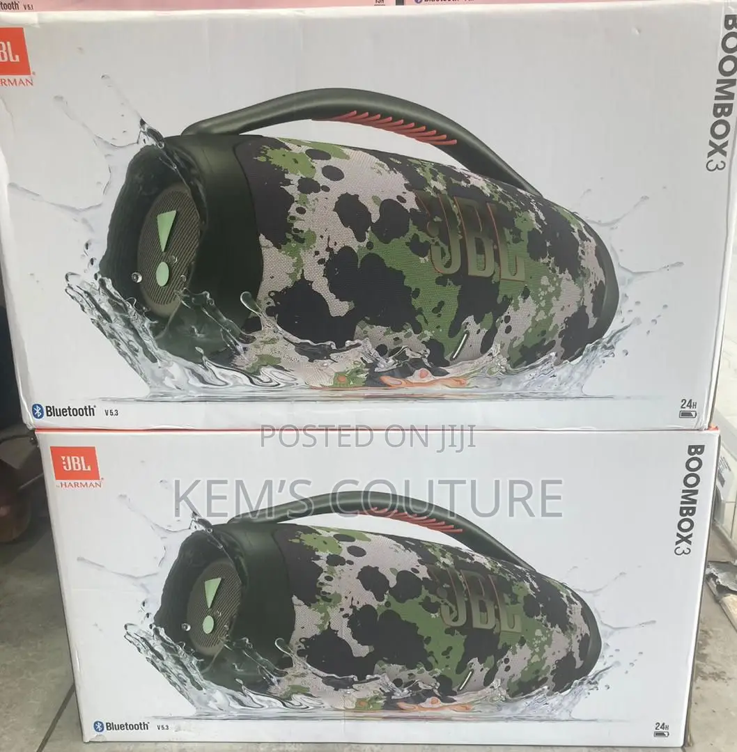 The All New JBL Boombox 3 Camouflage
