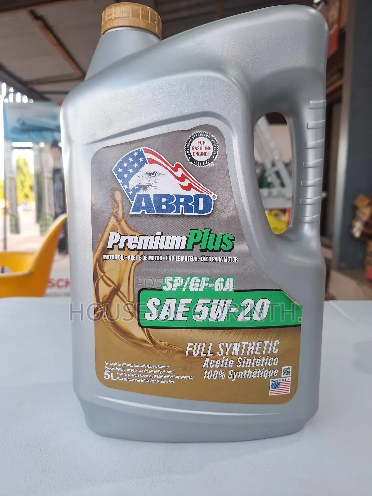 5W20 Synthetic Engine Oil. ABRO-USA 5L