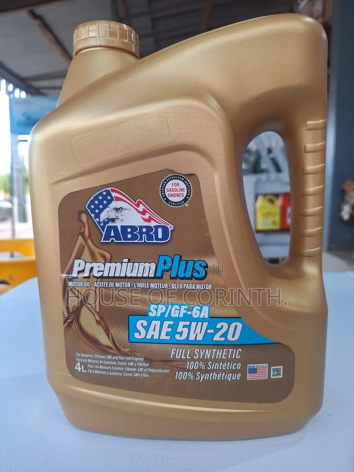 5W20 Synthetic Engine Oil. ABRO-USA 4L