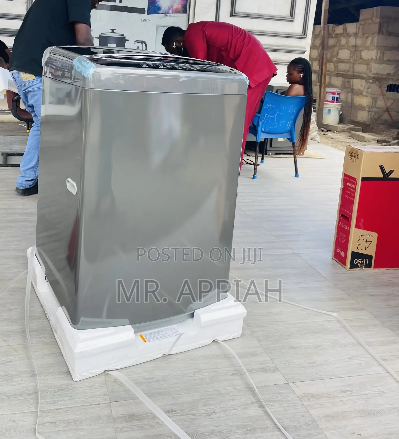 Fresh in Box LG T1666NENT2 16kg Smart Washing Machine.