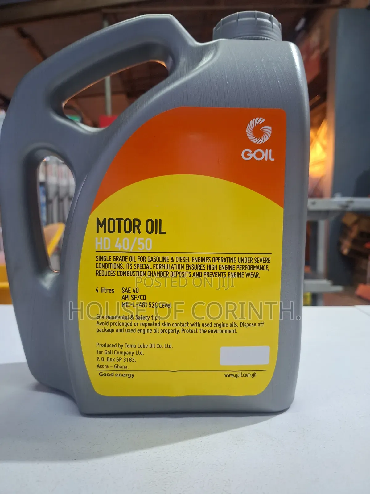 Goil Engine Oil Hd40/50 for Petrol Engine 4l