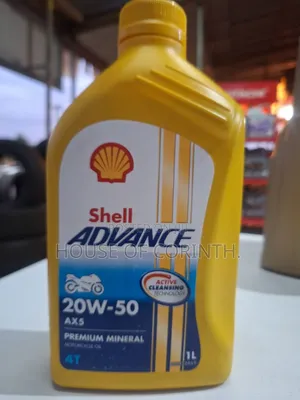 Shell Advance AX5 - Engine Oil for Motorcycles, Etc