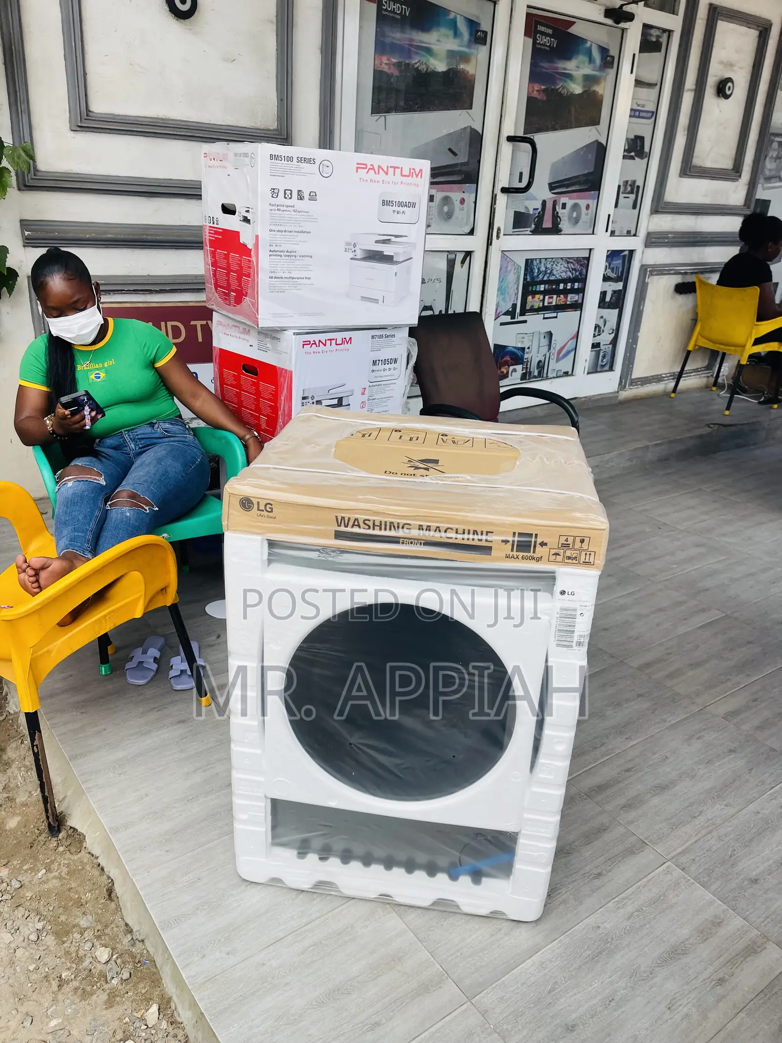 Classic Design LG 8kg Full-Auto Washing Machine(F2T2TYMIS).