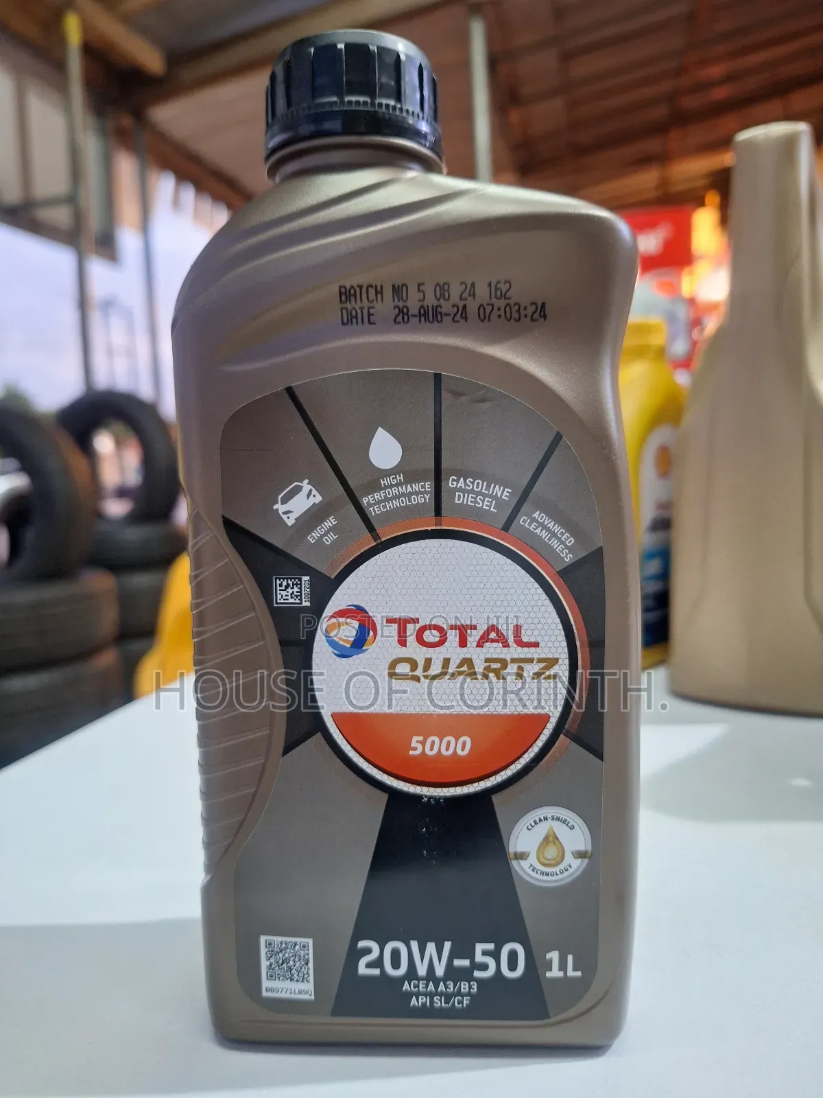 Total Quartz 5000 20w50 Engine Oil 1L