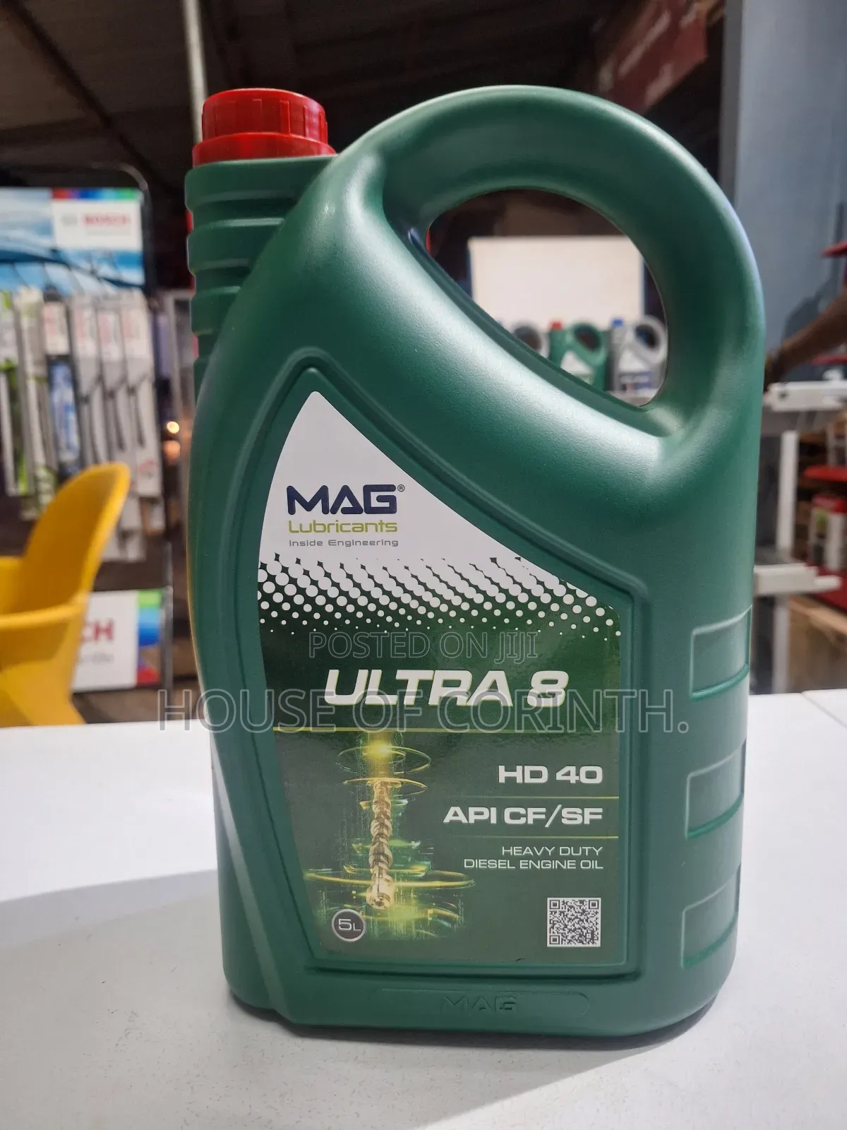 Mag Ultra8 Hd40 Engine Oil for Diesel Engines 5l