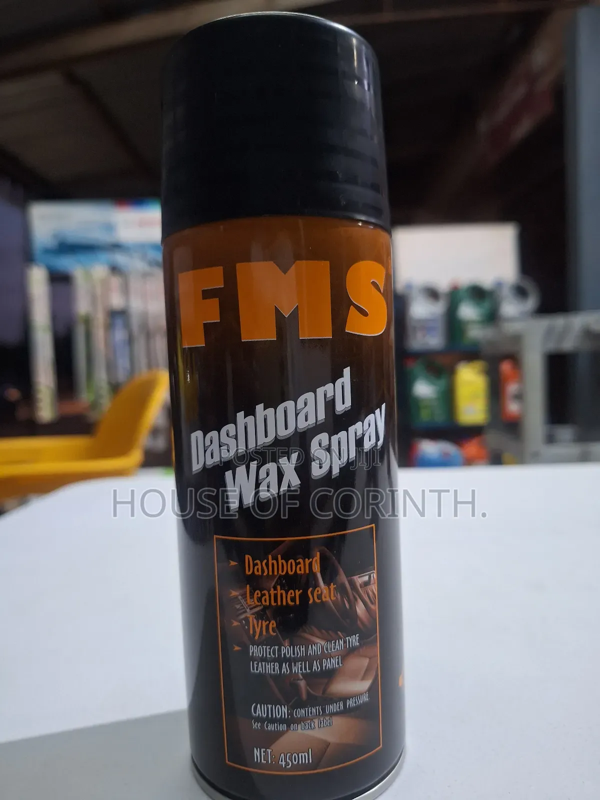 Dashboard Spray Polish With Wax. FMS