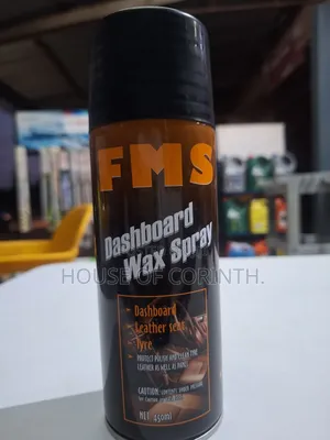 Dashboard Spray Polish With Wax. FMS