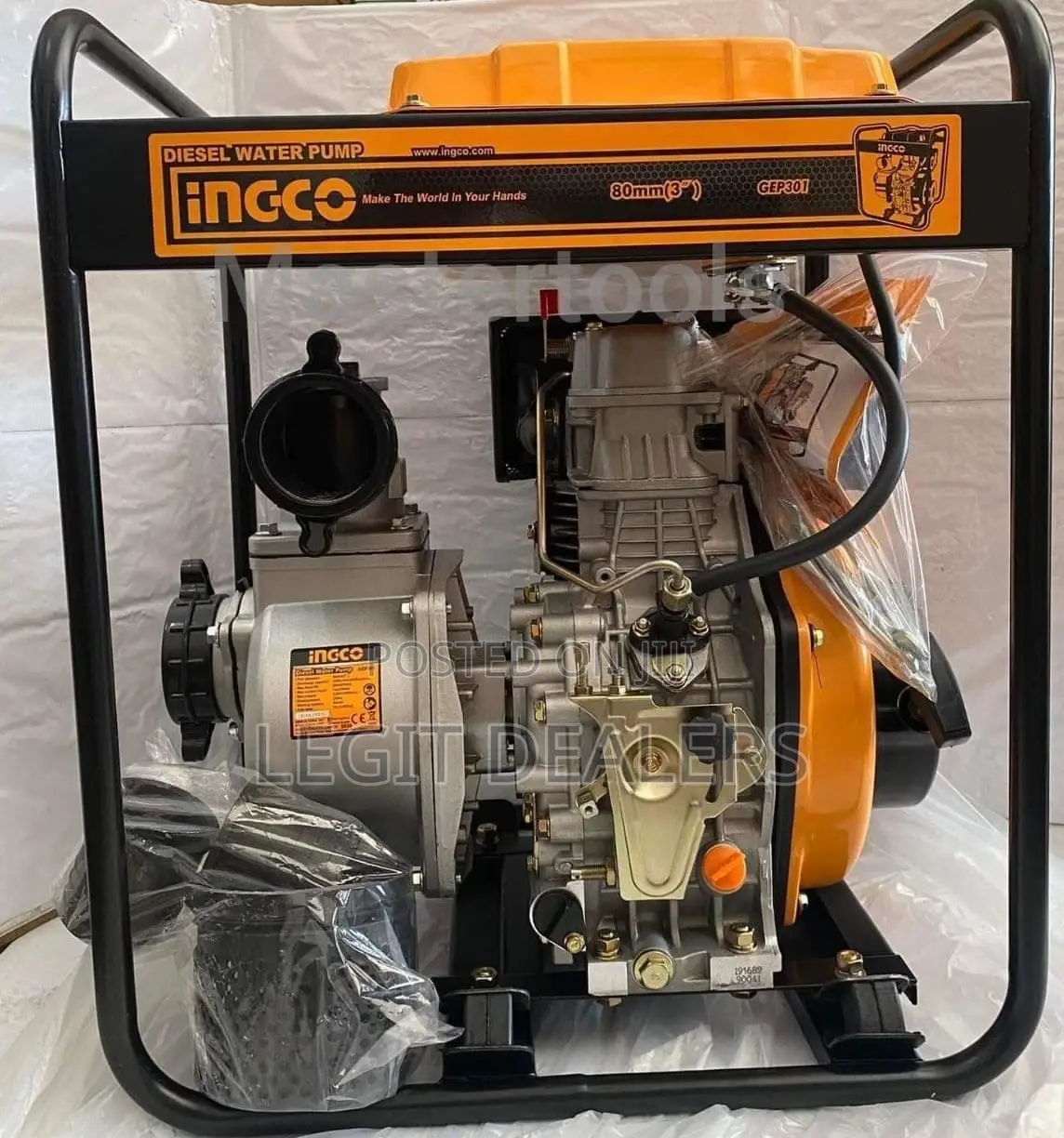 Ingco 5.5hp Diesel Water Pump 3”