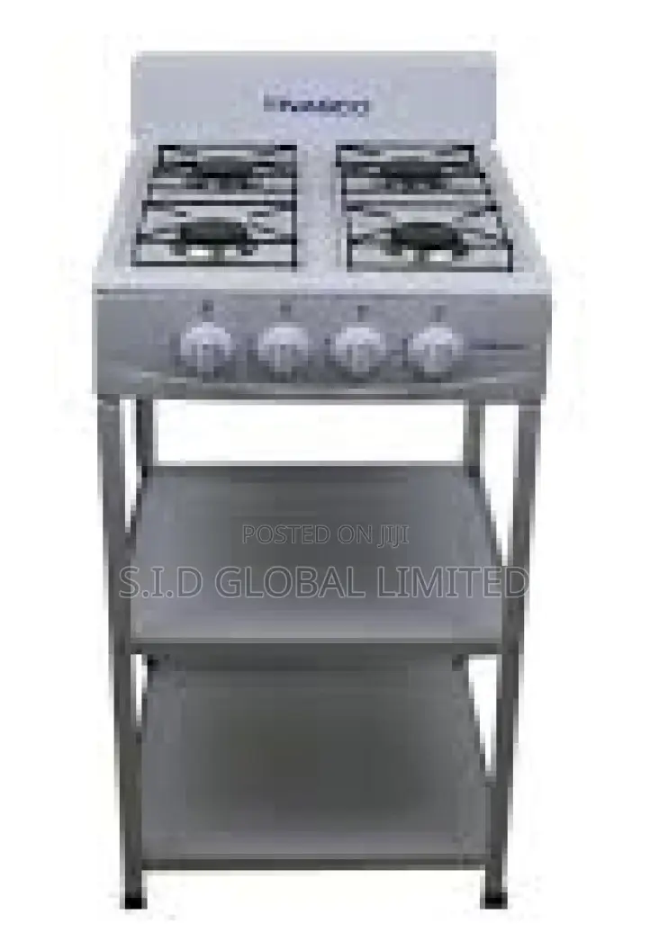Sophistication Served With Nasco 4 Burner Gas Stove Gold Cap