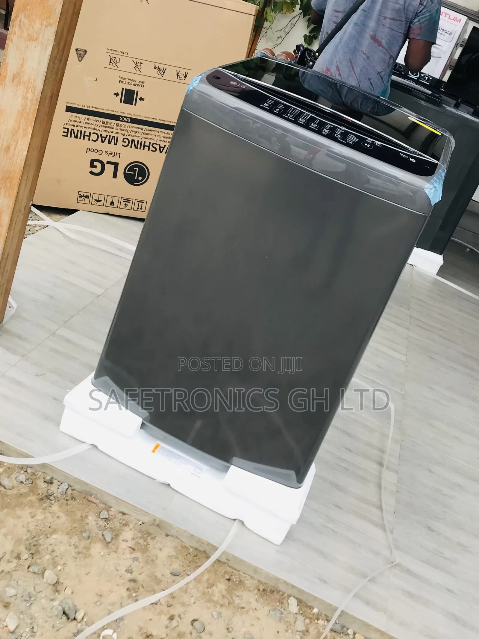 Reliable and Fast Topload LG P1666NEHT2 16kg Washingmachine