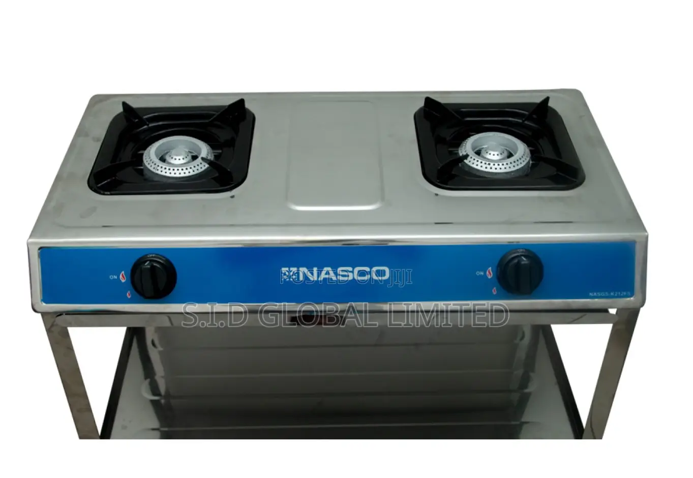 Class Meets Cuisine of Nasco 2 Burner Gas Stove Silver Nasgs