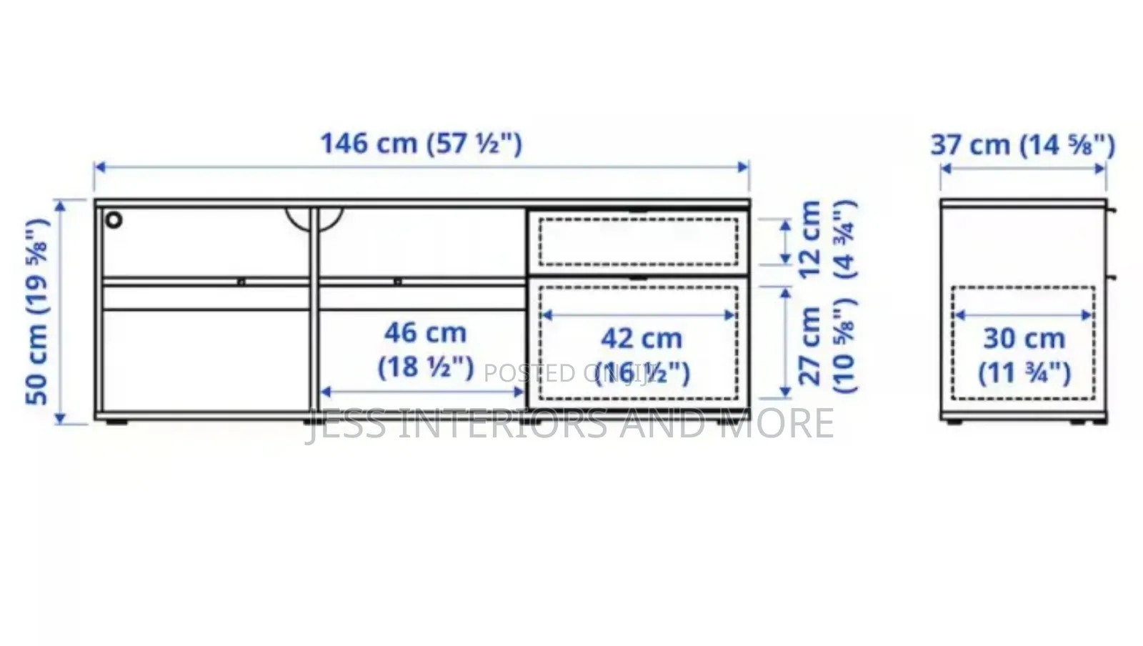 TV Stand With Center Table