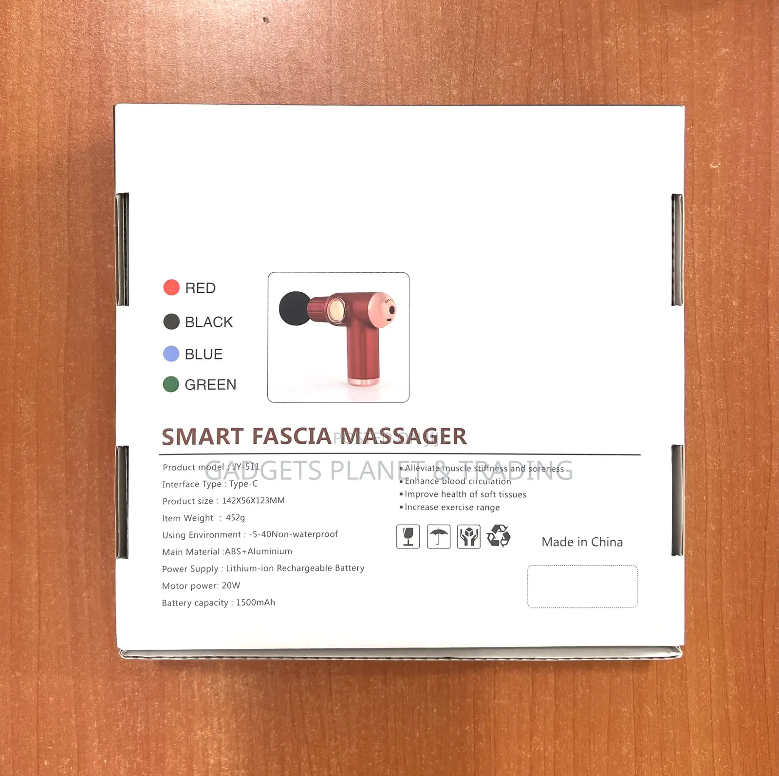 Smart Fascia Deep Muscle Relaxation Massage Gun | JY-511