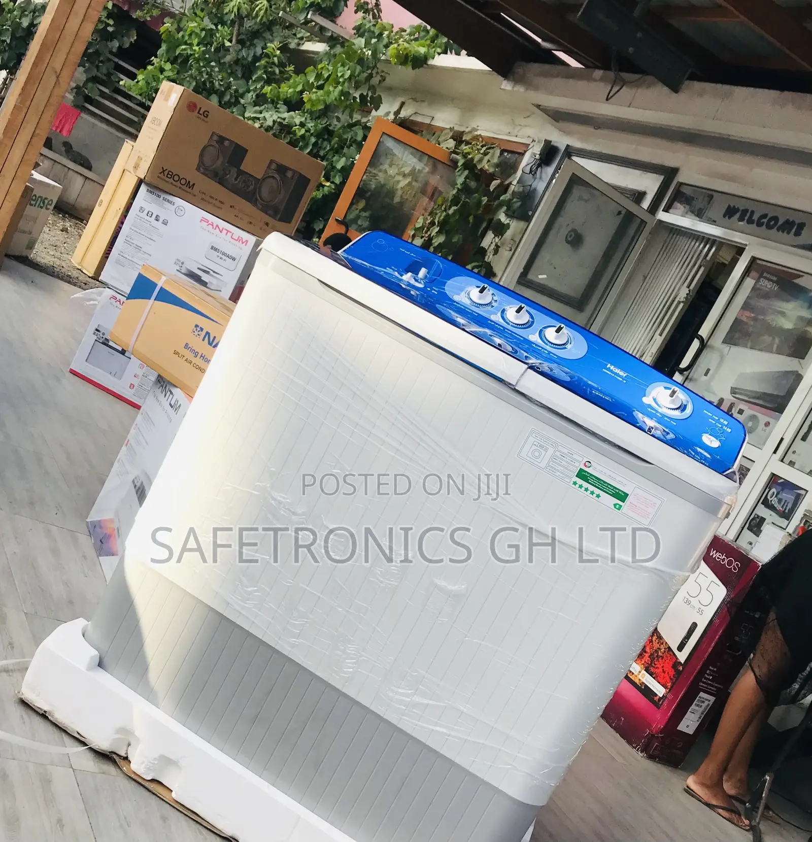 New Affordable Haier Twintub Topload 18kg Washer