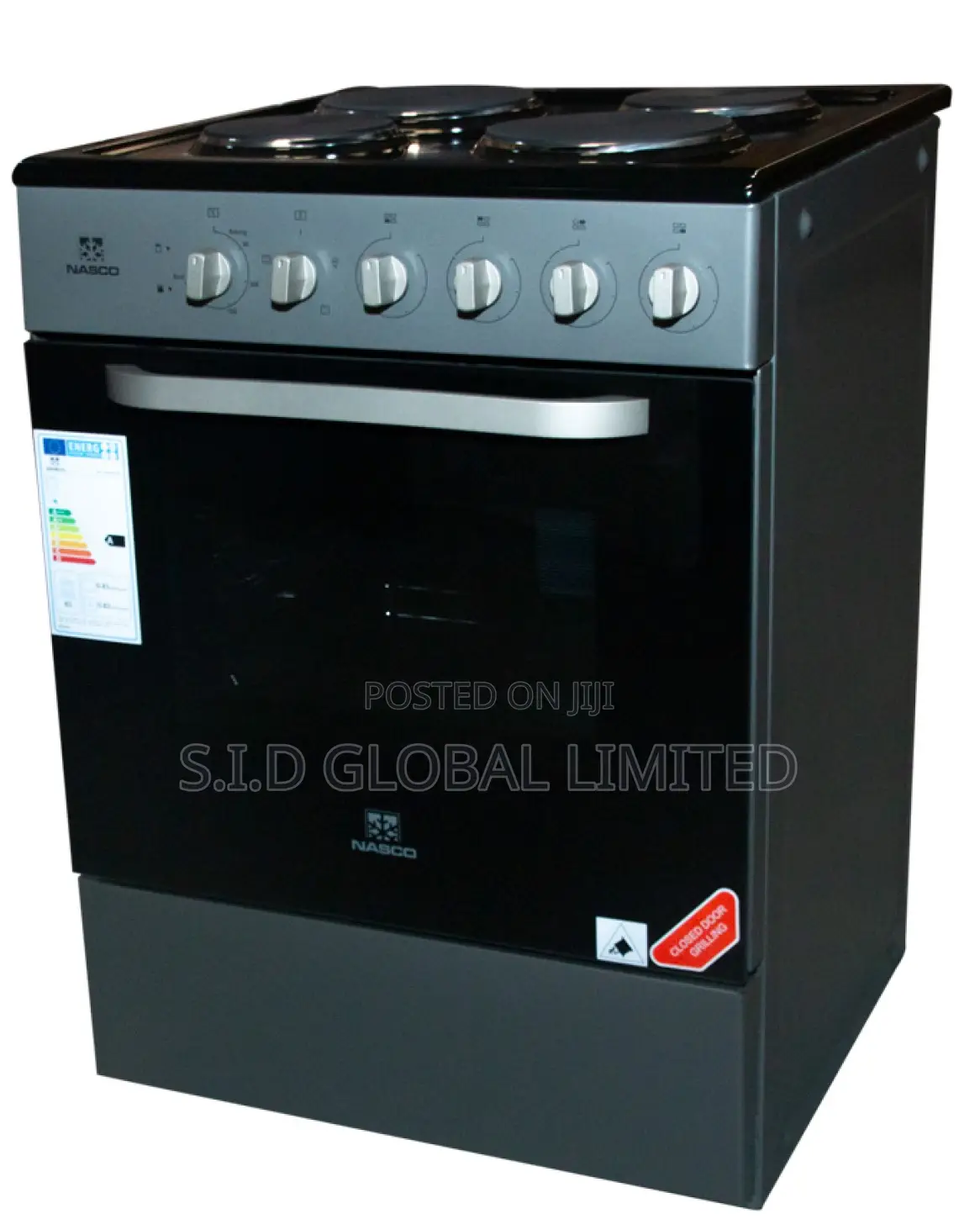 A Tribute of Nasco 4 Burner Electric Hob With Oven