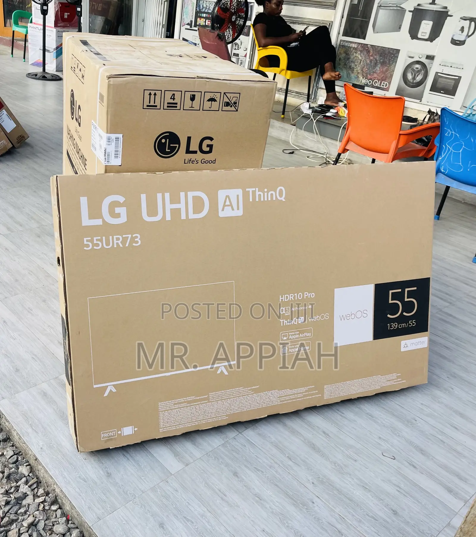 Uhd Smart LG 55ur7300 55 Inch Electric Television.