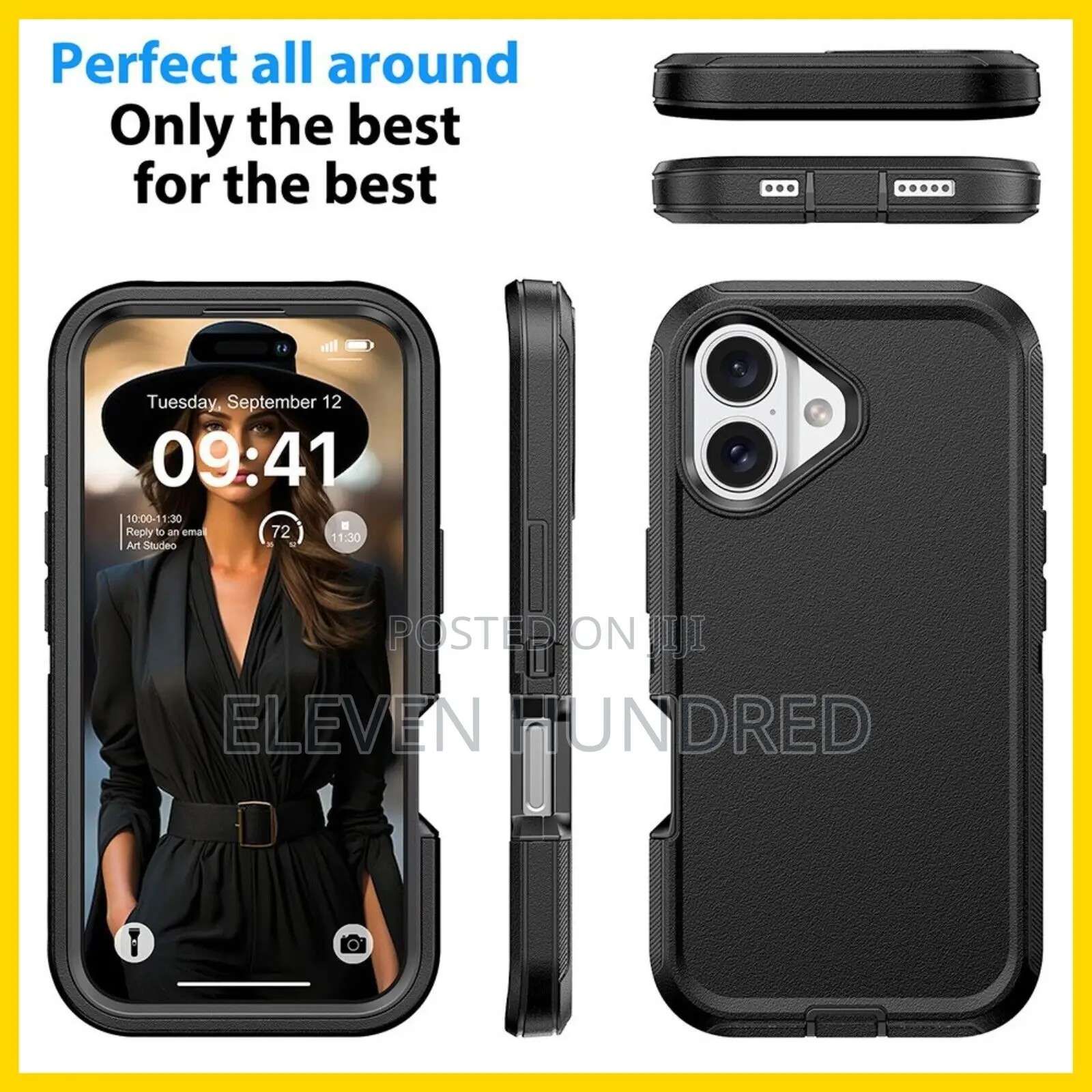 iPhone 16 (Shockproof Rugged Case)