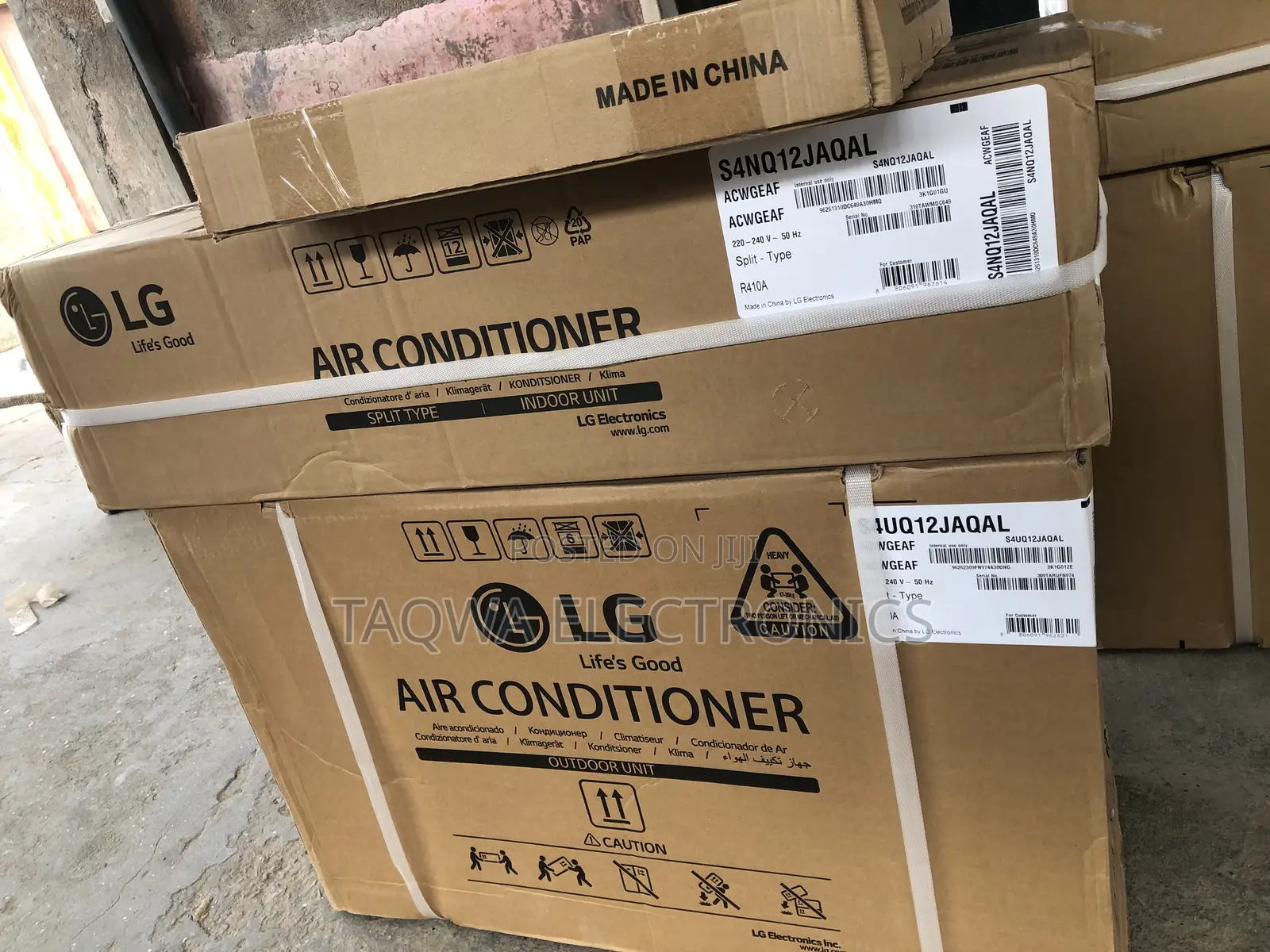 Split Type-R410a, Lg 1.5hp