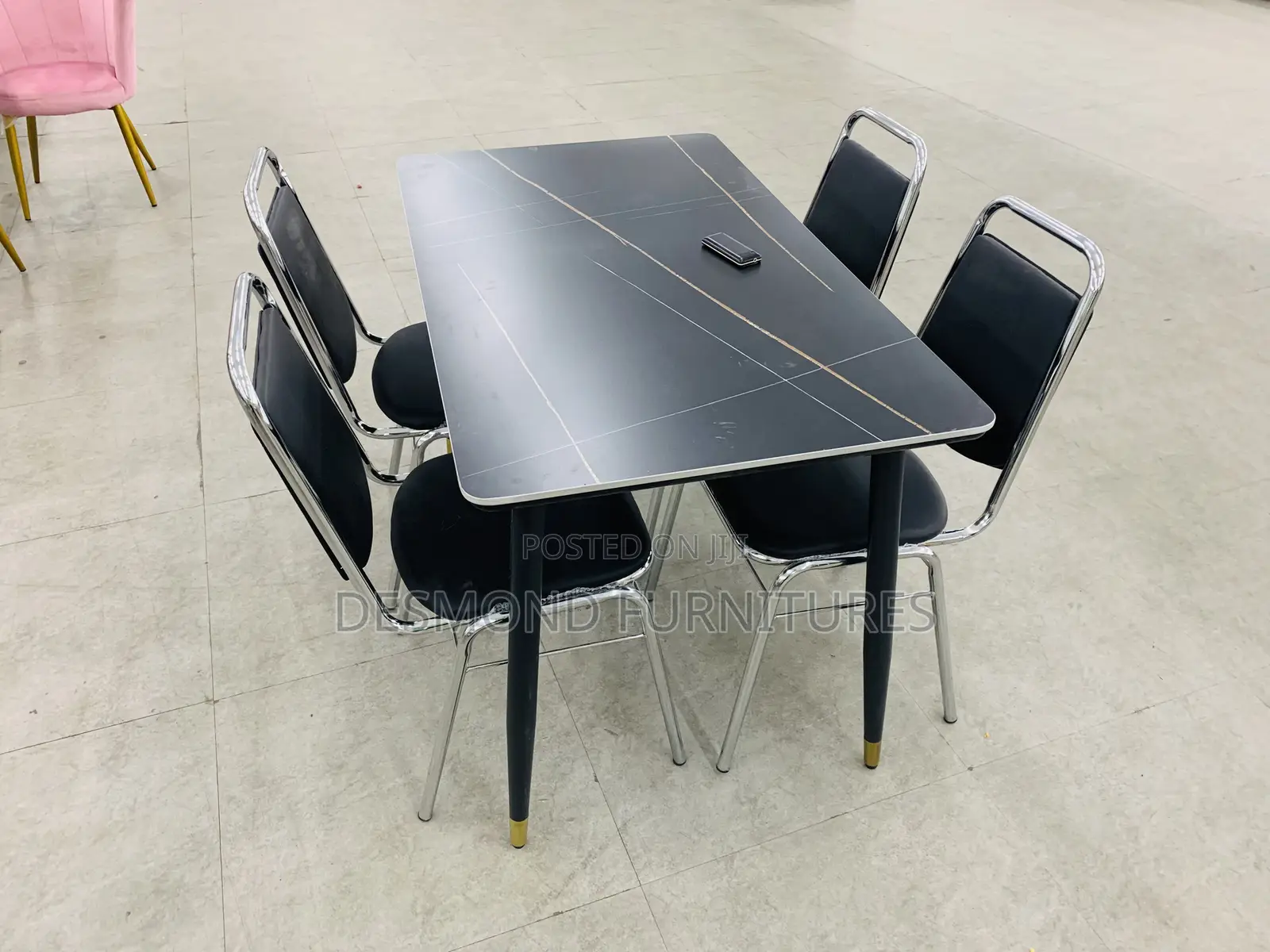 Marble Dining Table With 4 Chairs
