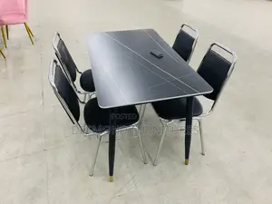 Marble Dining Table With 4 Chairs