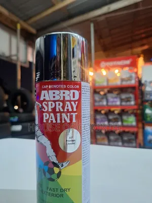 Can Spray / Spray Paint - Chrome. Abro-usa