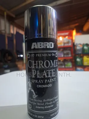 Can Spray / Spray Paint - Chrome. Abro-usa