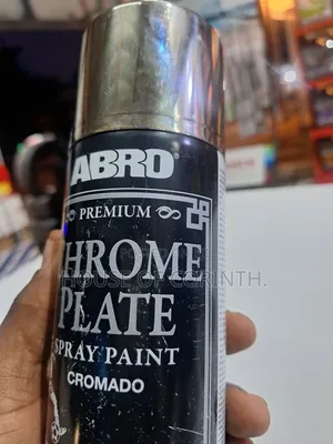 Can Spray / Spray Paint - Chrome. Abro-usa