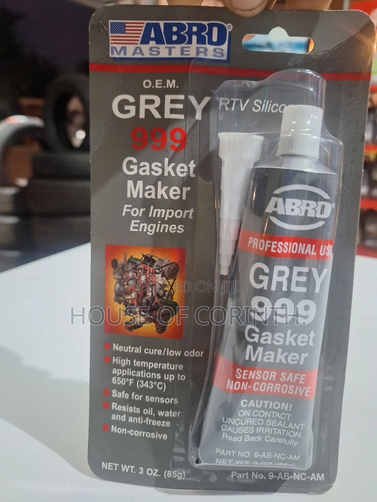 Gasket Maker Grey 999 - ABRO-USA