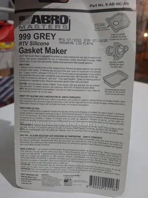 Gasket Maker Grey 999 - ABRO-USA